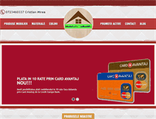 Tablet Screenshot of mobila-constanta.com